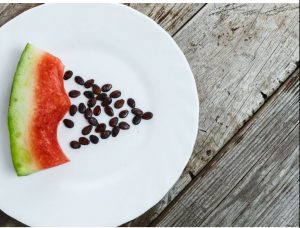 watermelon and seeds