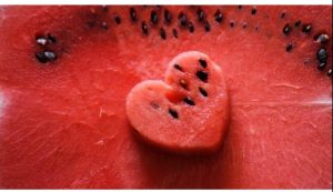 watermelon with seeds