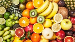 a lot of fruits