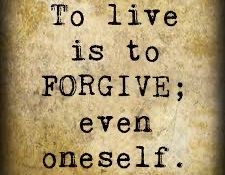 self-forgiveness