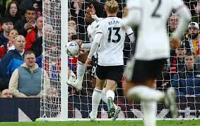 Willian goal line clearance against Manchester United