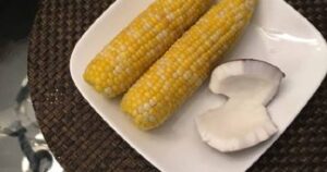 corn and coconut